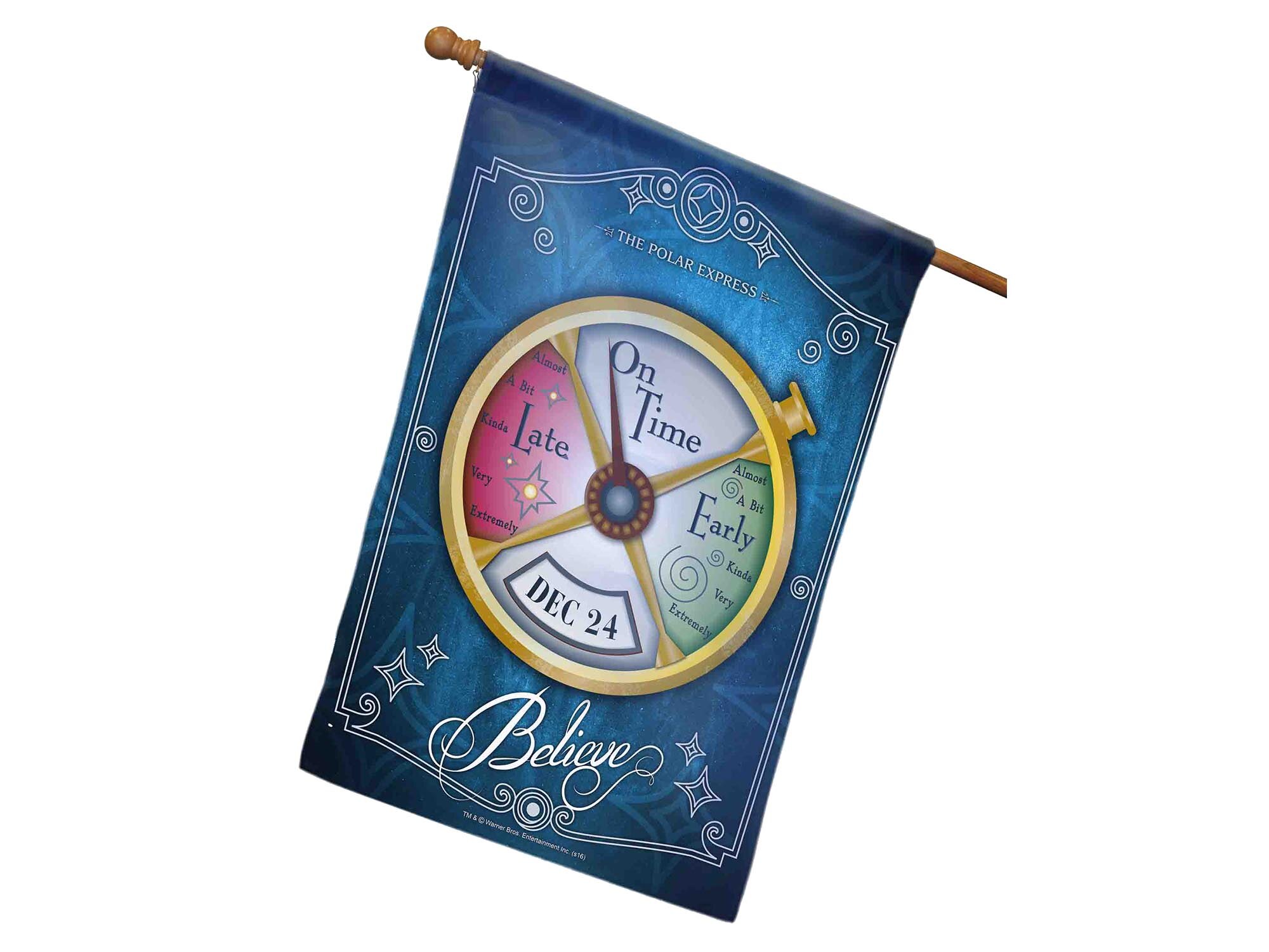 The Polar Express™ Conductor's Pocket Watch House Flag